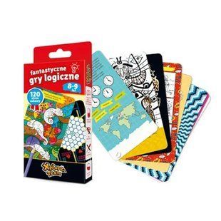 Okładka książki Xplore Team Fantastyczne gry logiczne 8-9 lat , 9788364039485,   34 zł