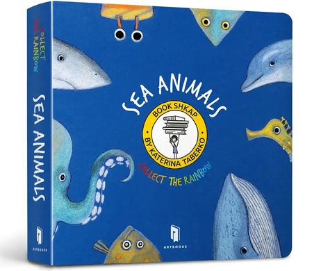 Okładka książki Sea Animals. Collect the rainbow. Katya Taberko Katya Taberko, 978-617-7940-50-9,   15 zł