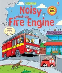 Okładka książki Noisy wind-up fire engine , 9780746091128,