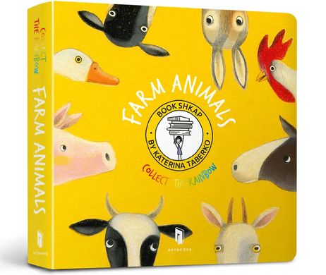 Okładka książki Farm Animals. Collect the rainbow. Katya Taberko Katya Taberko, 978-617-7940-47-9,   15 zł