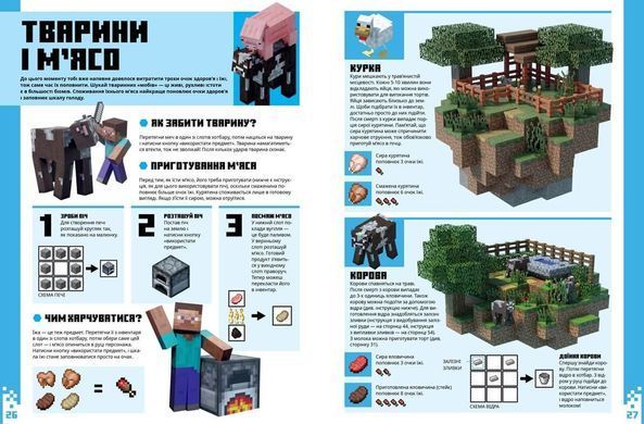 Okładka książki MINECRAFT для початківців. Стефани Милтон Мілтон Стефані, 978-617-7688-46-3,   47 zł