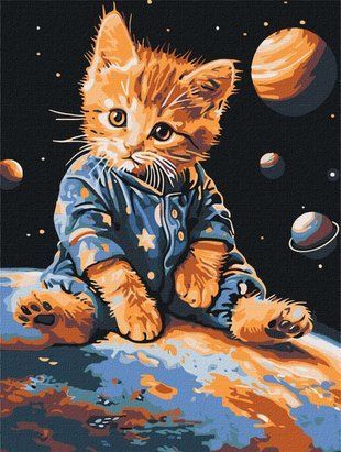 Okładka książki Картина за номерами - Зоряний котик &copy;art_selena_ua , ,   59 zł