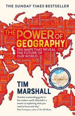 Обкладинка книги The Power of Geography. Tim Marshall Tim Marshall, 9781783966028,   53 zł