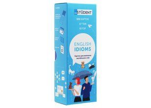 Обкладинка книги Картки для вивчення англійської мови English Student Idioms , ,   120 zł