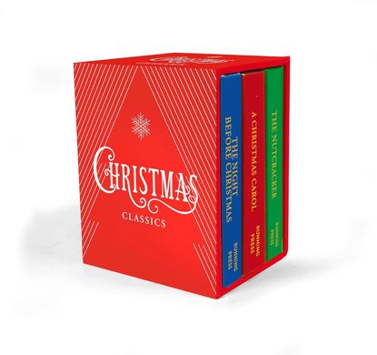 Обкладинка книги Christmas Classics Clement Clarke Moore , Charles Dickens , E.T.A. Hoffmann, 9780762467082,   73 zł