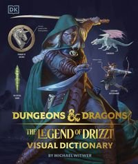 Обкладинка книги Dungeons & Dragons The Legend of Drizzt Visual Dictionary. Michael Witwer Michael Witwer, 9780241409411,