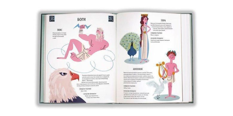 Обкладинка книги Атлас міфів. Про богів і героїв усього світу. Марция Аккатино Аккатіно Марція, 978-617-7820-42-9,   87 zł
