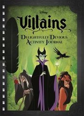 Обкладинка книги Disney Villains Journal Delightfully Devious Activity Journal , 9781839030031,