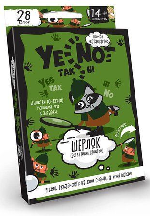 Обкладинка книги Настільна гра ТакНі. Шерлок (YeNot) , ,   8 zł