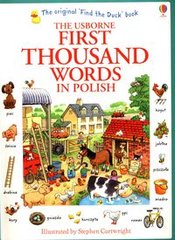 Okładka książki First Thousand Words in Polish. Heather Amery Heather Amery, 9781409566137,   42 zł