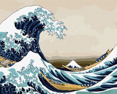 Обкладинка книги Картина за номерами - Велика хвиля у Канагаві ©Кацусіка Хокусай , ,   80 zł