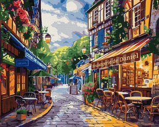 Okładka książki Картина за номерами - Вуличка у Франції &copy;art_selena_ua , ,   64 zł