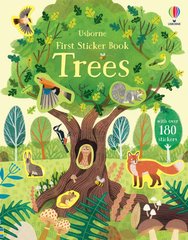 Okładka książki First Sticker Book Trees Jane Bingham, 9781474998925,   32 zł