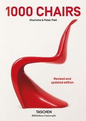 Обкладинка книги 1000 Chairs Revised and updated edition. Peter Fiell Peter Fiell, 9783836563697,