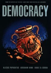 Okładka książki Democracy: a graphic novel. Alecos Papadatos Alecos Papadatos, 9781408820179,