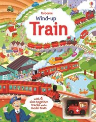 Okładka książki Wind-up train book with slot-together tracks and a model train. Fiona Watt Fiona Watt, 9781409581796,   118 zł