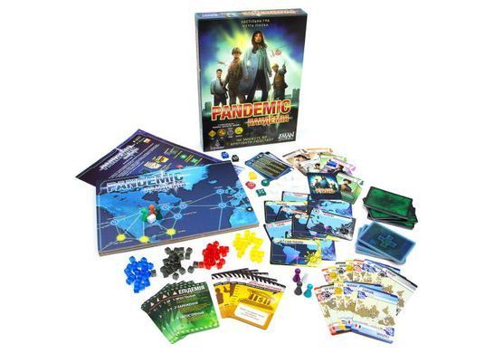 Обкладинка книги Настільна гра Пандемія (Pandemic) , ,   321 zł