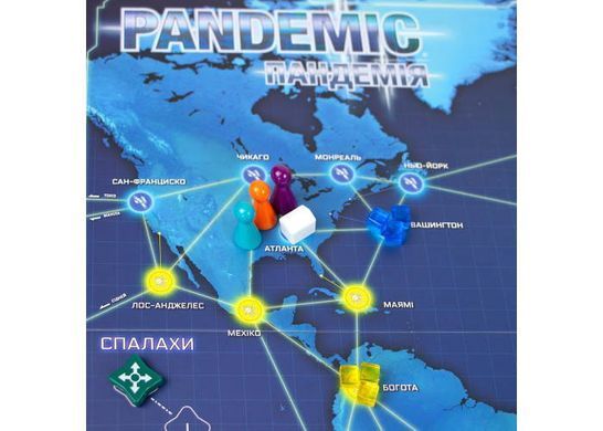 Обкладинка книги Настільна гра Пандемія (Pandemic) , ,   321 zł
