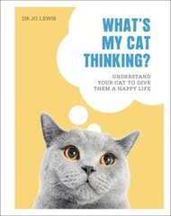Okładka książki What's My Cat Thinking?. Jo Lewis Jo Lewis, 9780241500934,
