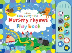 Okładka książki Baby's Very First Nursery Rhymes Playbook Fiona Watt, 9781474953566,