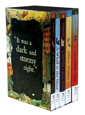 Обкладинка книги The Wrinkle in Time Quintet ­ Digest Size Boxed Set. Madeleine L'Engle Madeleine L'Engle, 9780312373511,   242 zł