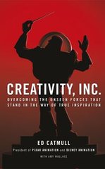 Okładka książki Creativity, Inc.. Ed Catmull Ed Catmull, 9780593070109,