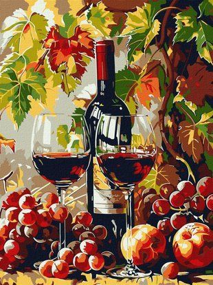 Okładka książki Картина за номерами - Осіннє вино &copy;art_selena_ua , ,   55 zł