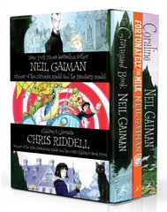 Okładka książki Neil Gaiman & Chris Riddell Box Set. Neil Gaiman Гейман Ніл, 9781408873274,   114 zł