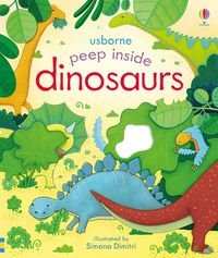 Okładka książki Peep inside dinosaurs. Anna Milbourne Anna Milbourne, 9781409582038,