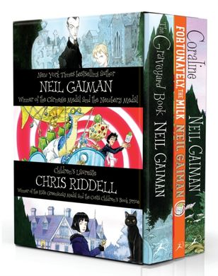 Обкладинка книги Neil Gaiman & Chris Riddell Box Set. Neil Gaiman Гейман Ніл, 9781408873274,   114 zł