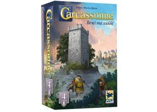 Обкладинка книги Настільна гра Каркасон: Вежі та злодії (Carcassonne: The Tower) , ,   113 zł