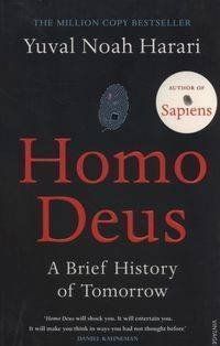 Okładka książki Homo Deus A Brief History of Tomorrow. Yuval Noah Harari Харарі Ювал Ной, 9781784703936,   79 zł