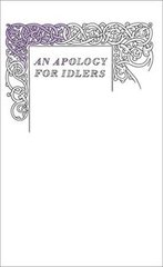 Okładka książki An Apology for Idlers. Robert Louis Stevenson Стівенсон Роберт, 9780141043968,