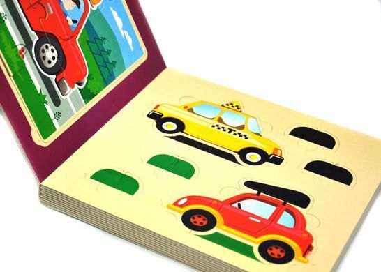 Обкладинка книги Книжка-пазл 3D Автомобілі , 789-668-377-648-1,   98 zł