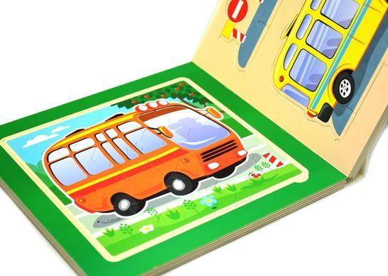 Обкладинка книги Книжка-пазл 3D Автомобілі , 789-668-377-648-1,   98 zł
