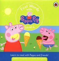 Okładka książki Level 4 First Words with Peppa Pig , 9780241511657,