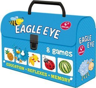 Okładka książki Настільна гра. Скриня Eagle Eye , ,   50 zł