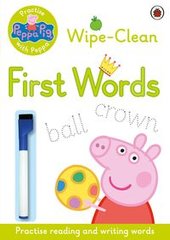 Okładka książki Peppa Pig: Practise with Peppa: Wipe-Clean First Words , 9780723297789,
