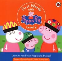 Okładka książki Level 2 First Words with Peppa Pig , 9780241511633,