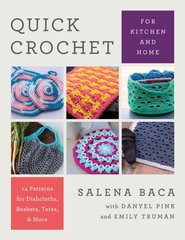 Обкладинка книги Quick Crochet for Kitchen and Home : 14 Patterns for Dishcloths, Baskets, Totes, & More. Salena Baca Salena Baca, 9780811771108,   73 zł