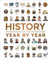 Okładka książki History Year by Year : The Ultimate Visual Guide to the Events that Shaped the World , 9780241605400,   211 zł