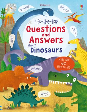 Okładka książki Lift-the-flap questions and answers about dinosaurs Katie Daynes, 9781409582144,   53 zł