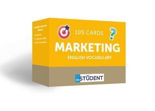 Okładka książki Картки для вивчення английскої мови English Student Marketing English Vocabulary , ,   54 zł