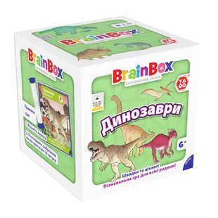 Обкладинка книги Настільна гра BrainBox Динозаври - Пізнавальна гра , ,   129 zł