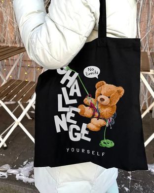 Okładka książki Екошопер Teddy Bear - Challenge чорний (ВК4059) , 2000842888956,   39 zł