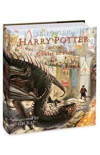 Okładka książki Harry Potter and the Goblet of Fire: Illustrated. J.K. Rowling J.K. Rowling, 9781408845677,   170 zł