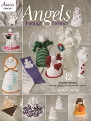 Okładka książki Angels Through The Year : 12 Angelic Designs Made Using Size 10 Crochet Cotton! Gemma Owen, 9781590129210,   57 zł
