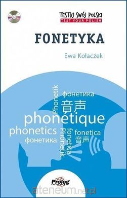 Okładka książki Testuj swój polski. Fonetyka + CD Ewa Kołaczek, 9788360229668,   63 zł