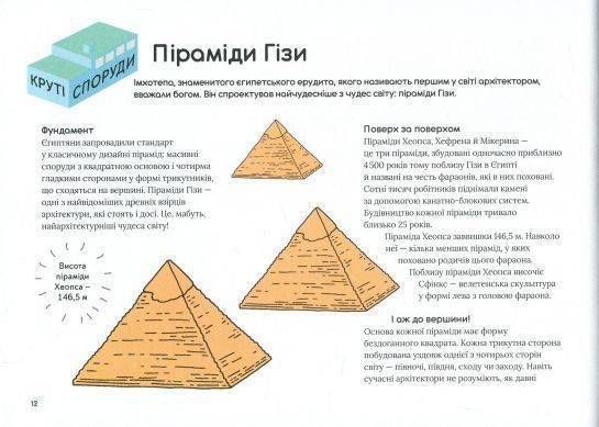 Обкладинка книги Крута архітектура. Саймон Армстронг Саймон Армстронг, 978-966-97730-4-3, Ця книга розповідає про захопливі споруди довкола. Вона про найвідоміші будівлі світу: від древніх єгипетських пірамід до неймовірного хмародера Бурдж-Халіфа у Дубаї. Познайомить із барвистими шедеврами ар-деко й технологічними витворами постмодернізму. Діти дізнаються про містичну споруду, яка випадково посилає смертельні промені, а також на сторінках побачать будинок догори дриґом. Код: 978-966-97730-4-3 Автор Саймон Армстронг  57 zł