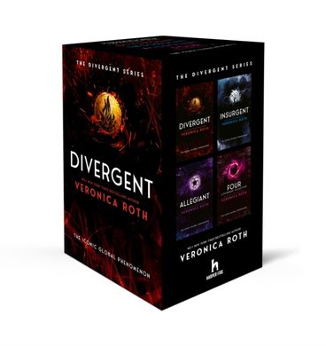 Обкладинка книги Divergent Series Box Set (Books 1-4). Veronica Roth Veronica Roth, 9780008662264,   191 zł